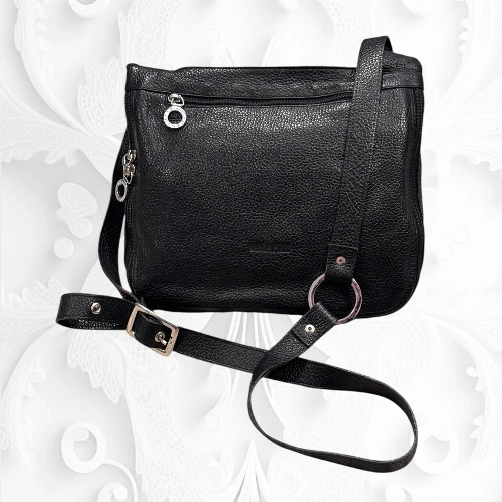 Vanda Pires Brazilian Black Messager Bag